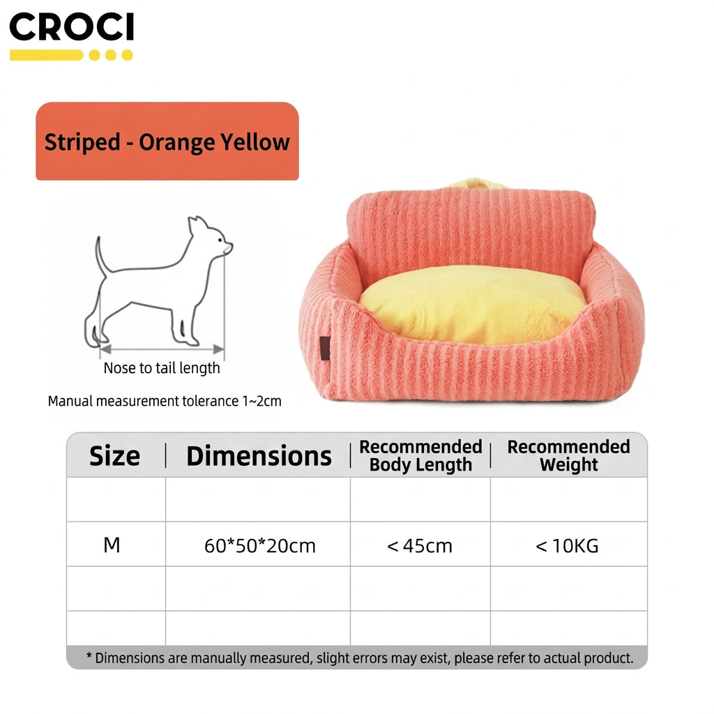 Washable Four-Season Pet Sofa Bed