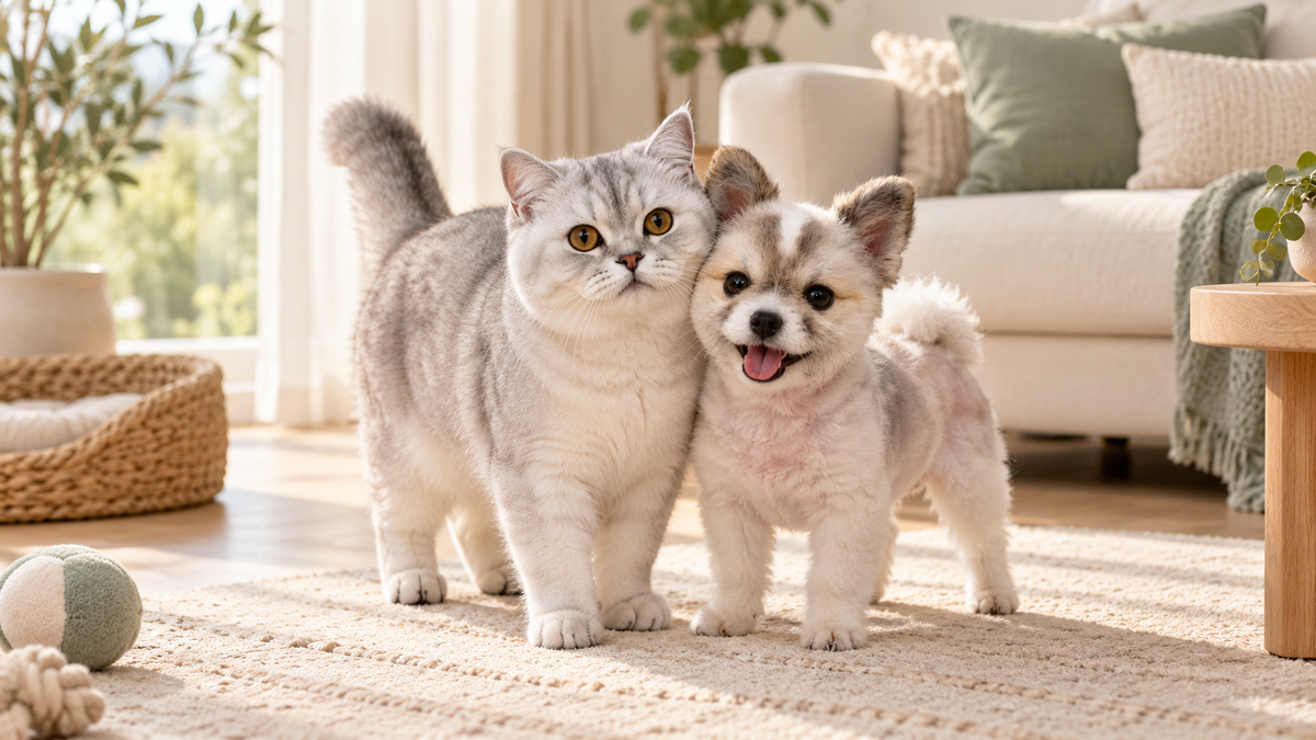 A happier home starts with a happy pet