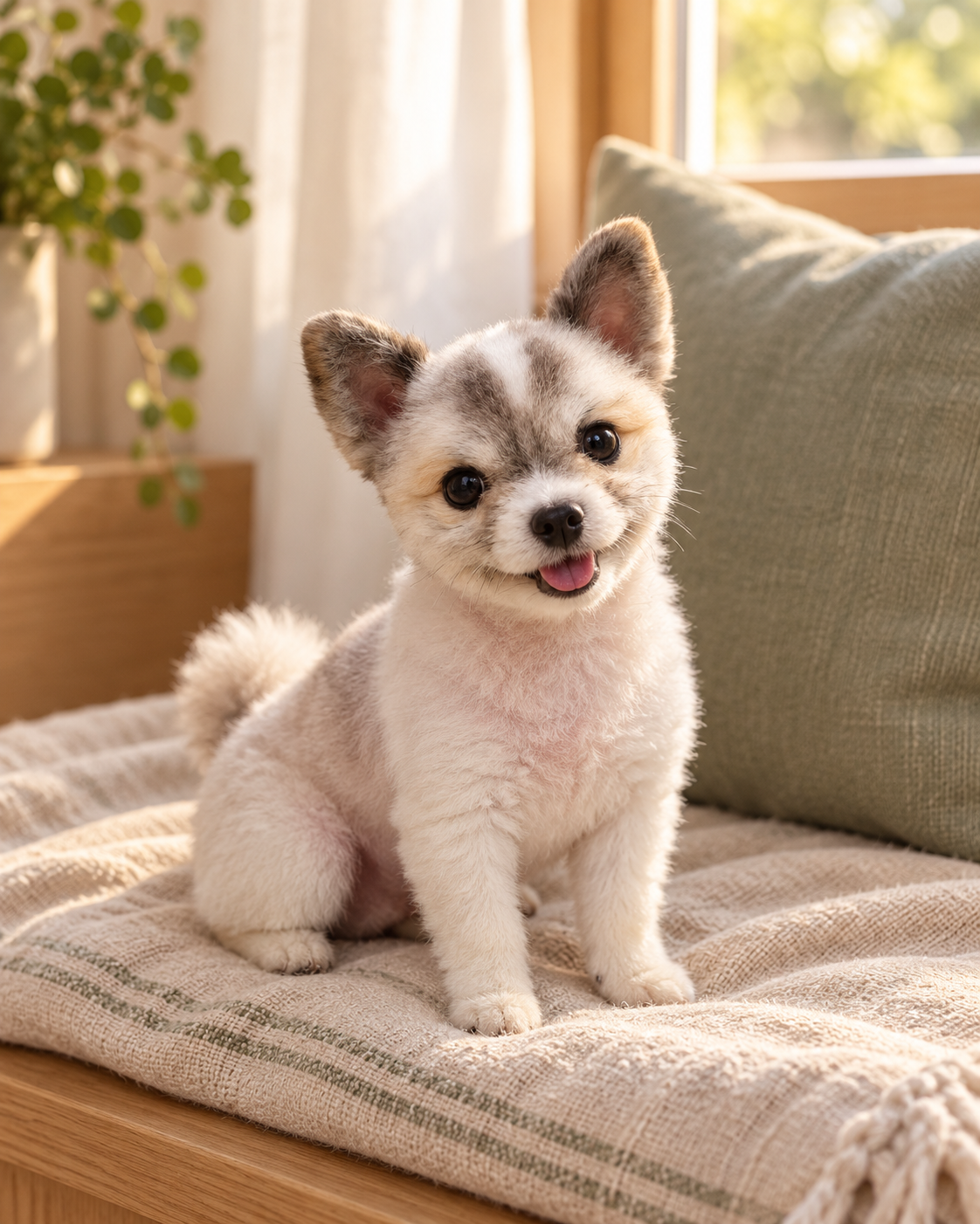The little dog behind the name