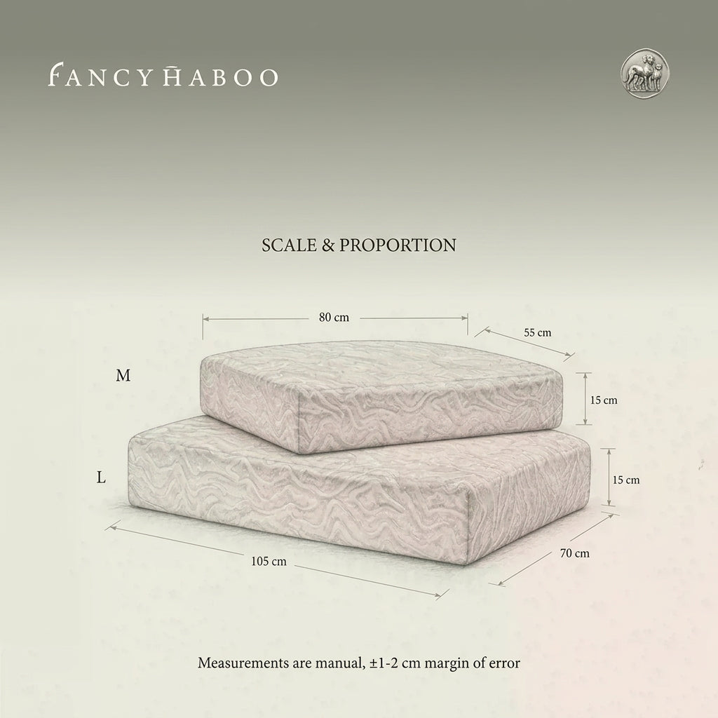 Upholstered High Rebound Washable Pet Bed