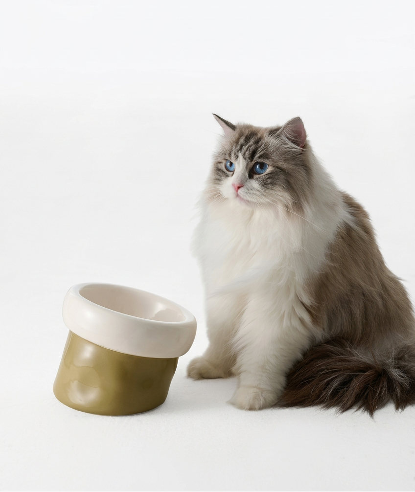 Elevated Ceramic Pet Bowl