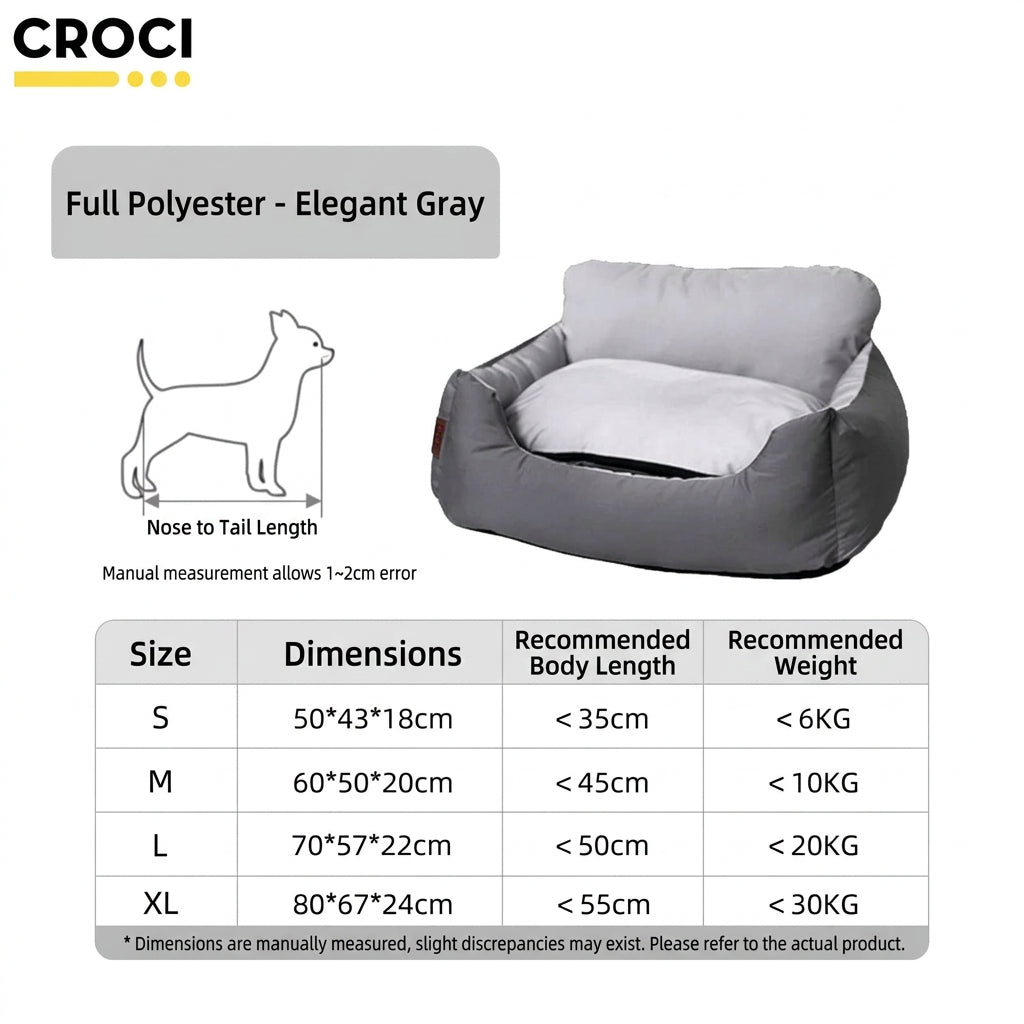 Washable Four-Season Pet Sofa Bed
