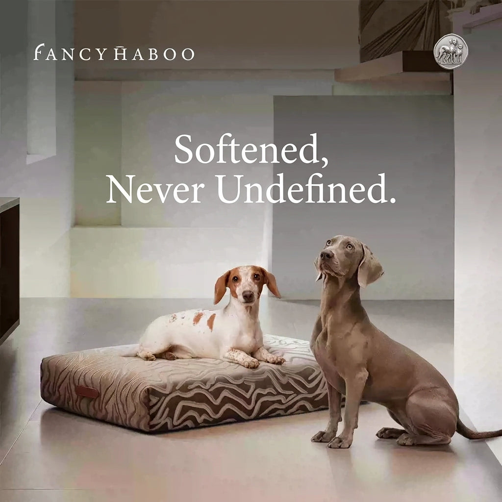 Upholstered High Rebound Washable Pet Bed